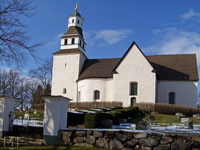 Vårdsbergs kyrka värms idag upp med direktverkande el fördelat på elvärme under bänkar, i kor samt runt om i kyrkan.